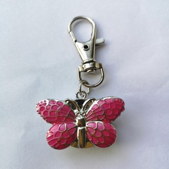 Pastoral Butterfly Alloy Plating Keychain 1 Piece