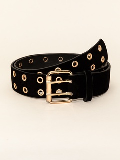 Fashion Square Pu Leather Alloy Belt Buckle Women'S Leather Belts 1 Piece