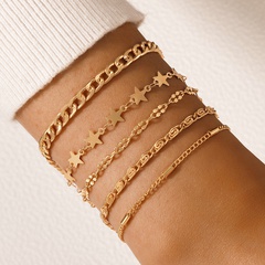 Simple Style Star Alloy Women'S Bracelets 1 Piece