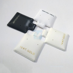 Jewelry Card Wholesale Voltage Bronzing Stud Earring Card Jewelry Packaging PVC Jewelry Card