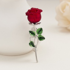 Vintage Style Rose Alloy Women'S Brooches 1 Piece