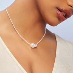 Fashion Geometric Seed Bead Beaded Women'S Necklace 1 Piece