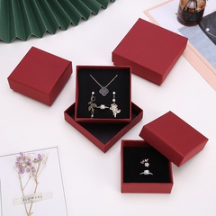 Fashion Geometric Solid Color Paper Jewelry Boxes 1 Piece