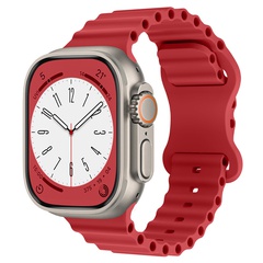 Fashion Solid Farbe Apple Silikon Sport Strap für Applewatch