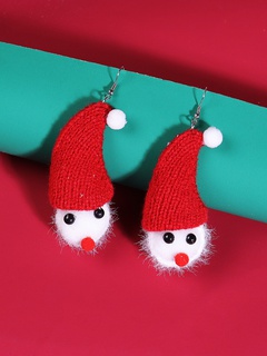 Fashion Santa Claus Knit Plush Women'S Ear hook 1 Pair