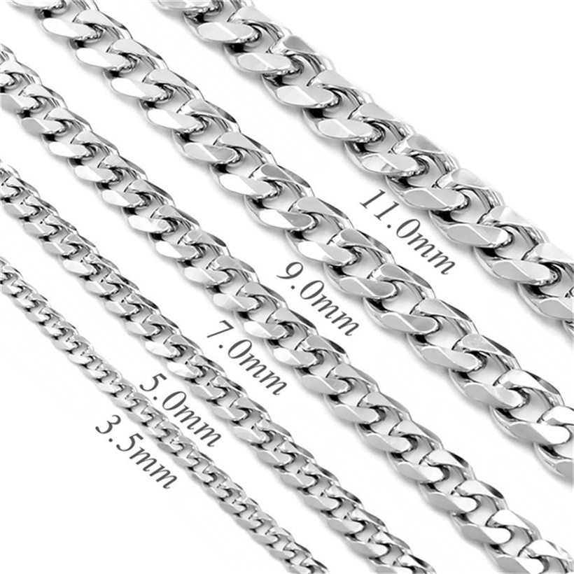 HipHop Geometric Titanium Steel Plating Necklace