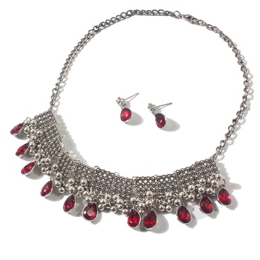 Simple Graceful Light Luxury Minority Design Popular Gemstone Necklace for Women—5