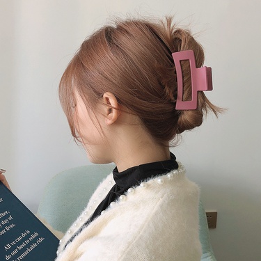 South Korea Dongdaemun Frosted Grip French Retro Small Hair Clip Temperament Back Head Broken Hair Fringe Clip—3