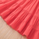 Little girl cute suspender skirt 2022 summer solid color bow dress wholesalepicture10
