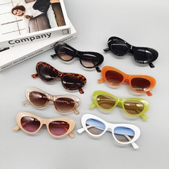 European and American fashion 2022 new oval frame candy color sunglasses