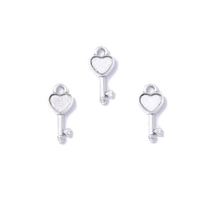 Alloy key small pendant wholesale diy earrings bracelet jewelry accessories