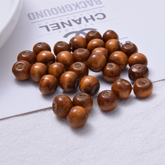 Wooden beads loose beads bracelet beaded diy jewelry accessories large hole ball accessories