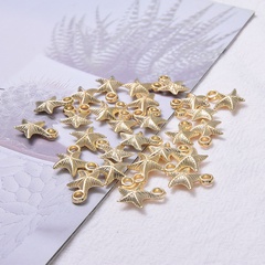 diy plastic CCB starfish bracelet necklace single pendant jewelry accessories wholesale