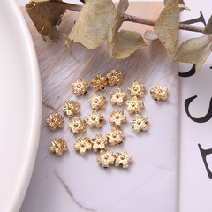 diy jewelry accessories CCB plum blossom piece spacer bead jewelry accessories wholesale