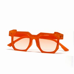 fashion square color small frame sunglasses