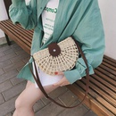 Summer straw woven bag new trendy Korean style woven oneshoulder messenger bag 25177CMpicture10