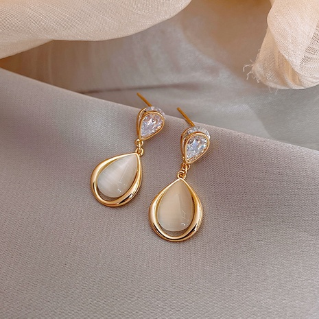 fashion geometric hollow opal geometric square earrings's discount tags