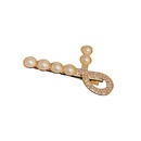 Korean diamondencrusted pearl hairpin fashion side clip wholesalepicture11