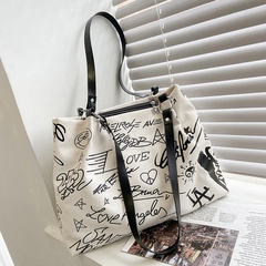large-capacity handbag spring and summer new women's shoulder underarm tote bag36*27*10cm