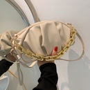 Folded chain bucket bag 2022 new womens one shoulder messenger bag cloud bag231310cmpicture6