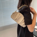 Folded chain bucket bag 2022 new womens one shoulder messenger bag cloud bag231310cmpicture9