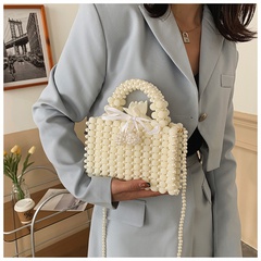 fashion handmade pearl bag shoulder messenger handbag 19*13*7CM