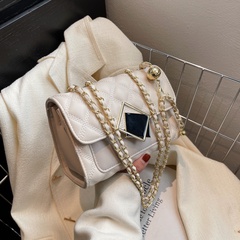 simple fashion chain single shoulder messenger bag casual small square bag wholesale 19*13.5*9.5CM