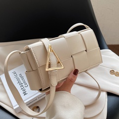 new trendy fashion hand-woven messenger bag chest bag small square bag 20*10*6CM