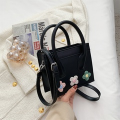 women's spring and summer 2022 new colorful flower hand tote bag 18*15.5*7.5cm