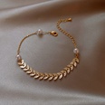 fashion zircon flower geometric bracelet Korean style simple tianium steel hand jewelrypicture51