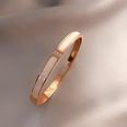bracelet gomtrique de fleur de zircon de mode style coren simple bijoux de main en acier de tianiumpicture37