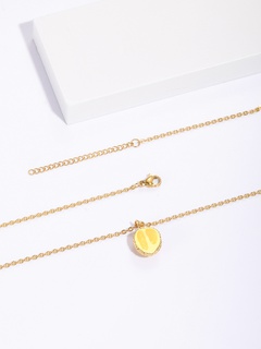Fashion 18K Gold Fruit-shaped Simple Alloy Necklace Jewelry