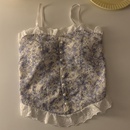 Fashion lace floral small camisole womens inner outer wear sleeveless bottoming shirt toppicture10