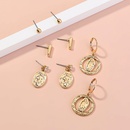 fashion trend geometric set combination earrings wholesalepicture10