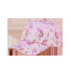 Children's hat new fashion Korean wide-brimmed unicorn baseball cap female shade peaked cap