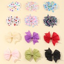 Korean simple new polka dots solid color fruit bow childrens hairpin duckbill clippicture6