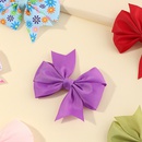 Korean simple new polka dots solid color fruit bow childrens hairpin duckbill clippicture7