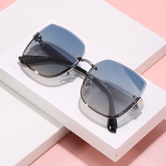 HD Nylon polarisierte Sonnenbrille Damen 2022 neue Mode rahmenlose Sonnenbrille