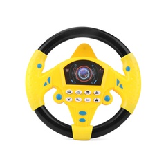 Co-pilot steering wheel simulation steering wheel children's educational enlightenment toys