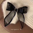Organza bow hairpin Korean style black back head spring clip hair accessoriespicture17