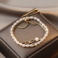 Korean Chinese style fashion freshwater pearl jade bracelet hand jewelry female wholesalepicture23