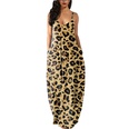 New womens suspender dress casual leopard print dresspicture6