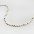 beach natural freshwater pearl rainbow simple rice bead copper necklace femalepicture13