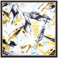 130cm new handpainted feather female twill silk sunscreen shawl large square scarfpicture14