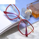 2022 nouvelle mode cadre miroir dames antilumire bleue lunettes ronde myopie lunettes cadrepicture5