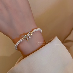 Baroque Hollow Bow Pearl Bracelet Jewelry Wholesale