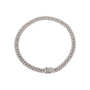 fashion full diamond necklace hip hop alloy collarbone chain braceletpicture10