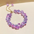 fashion geometric solid color crystal adjustable bracelet wholesalepicture13