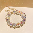 fashion geometric solid color crystal adjustable bracelet wholesalepicture14