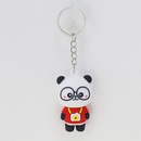 Cartoon animal keychain pendant creative fashion key ring car bag pendantpicture1